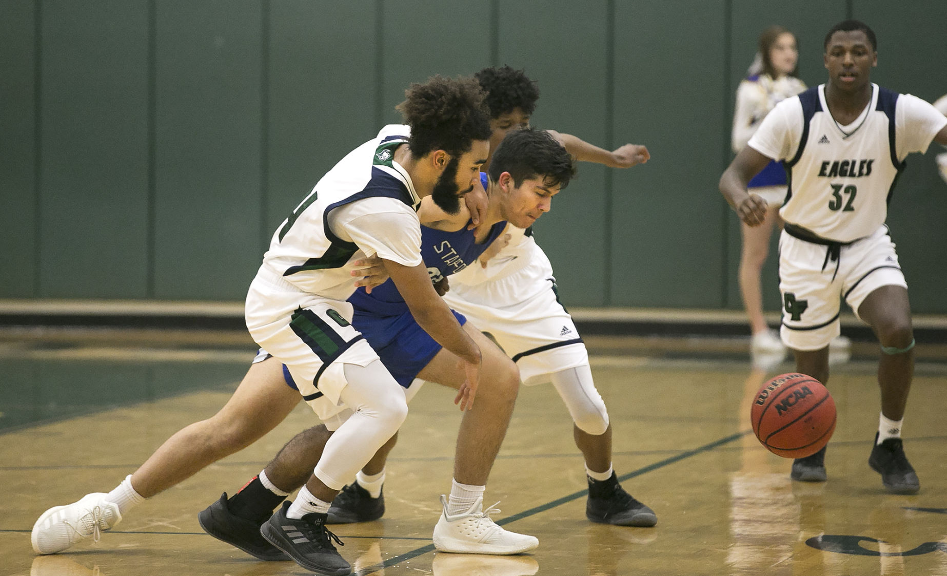 Stafford at Colonial Forge boys basketball